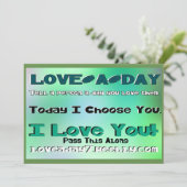 Love-a-Day Cards (Standing Front)