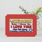 Love-a-Day Cards (Standing Front)