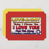 Love-a-Day Cards (Front/Back)