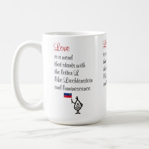 Love A funny poem for your Valentine Coffee Mug