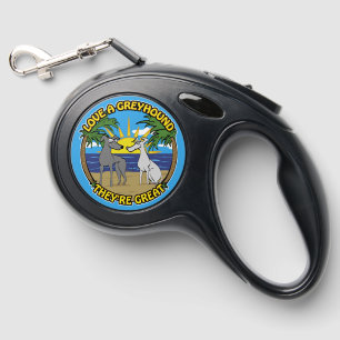 LOVE A GREYHOUND THEY'RE GREAT RETRACTABLE PET LEASH