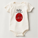 Love - A Positive Word Baby Bodysuit