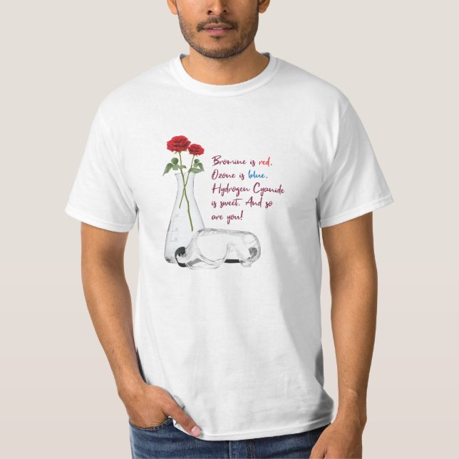 Love: A Science Poem (a.k.a. The Elements of Love) T-Shirt (Front)