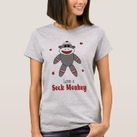 Love A Sock Monkey Quirky Retro Toy