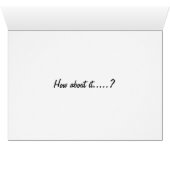 Love: A temporary insanity... Cards (Inside Horizontal (Bottom))