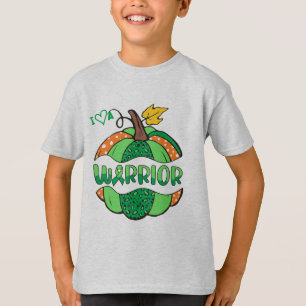 Love a Warrior Pumpkin - Green T-Shirt