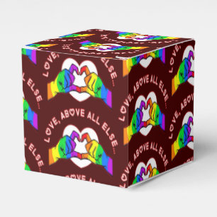 Love Above All Else Favor Boxes