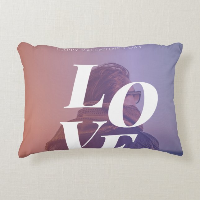Love  accent pillow (Front)