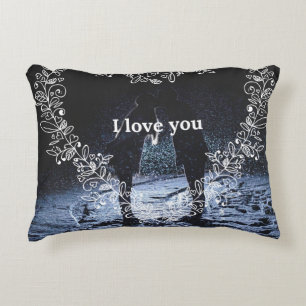 Love accent pillow