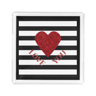 Love Acrylic Tray