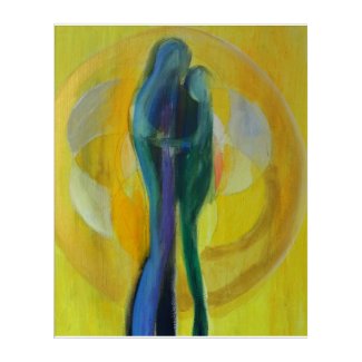 Love Acrylic Wall Art, 40.6 cm x 50.8 cm