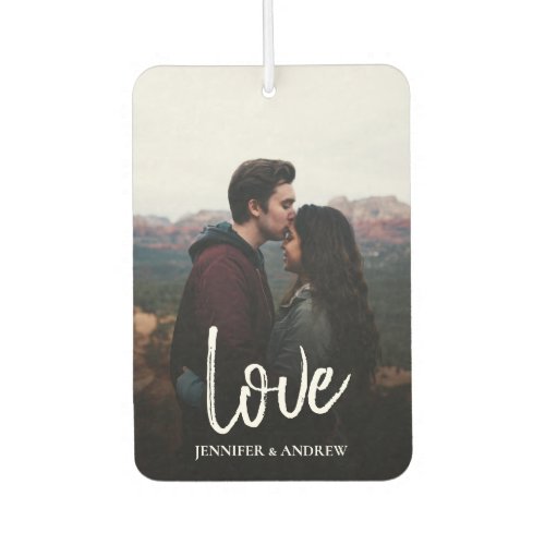 LOVE Add Your Own Photo Air Freshener