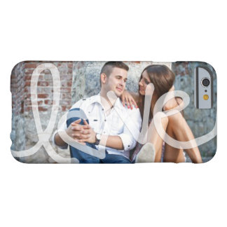 "Love" Add your photo Barely There iPhone 6 Case
