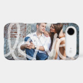 "love" add your photo Case-Mate iPhone case (Back (Horizontal))