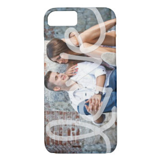 "Love" Add your photo iPhone 7 Case