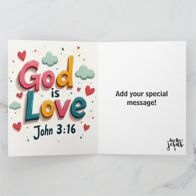 Love-Add your special message  Card (Inside)