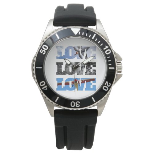 LOVE airplane Aviation Gifts for HimWedding Watch