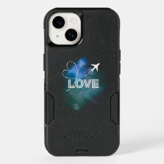 Love Airplane Heart Phone Case