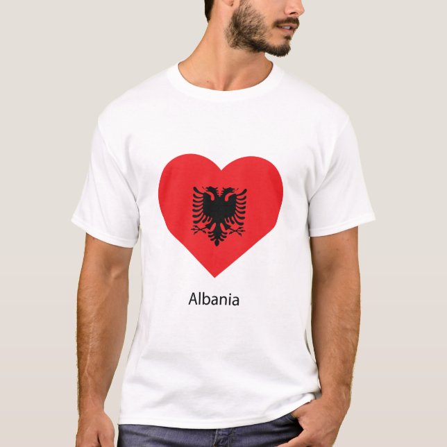 Love Albania T-Shirt (Front)