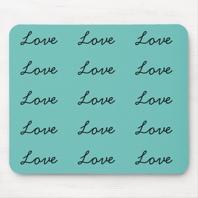 Love all around mouse pad (Front)
