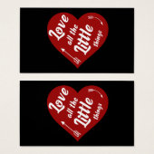 love all the little things design (Front & Back)