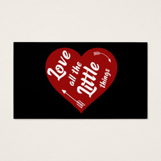 love all the little things design (Back)