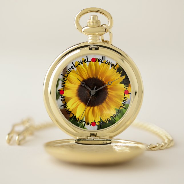 Love all the time pocket watch (Inside)