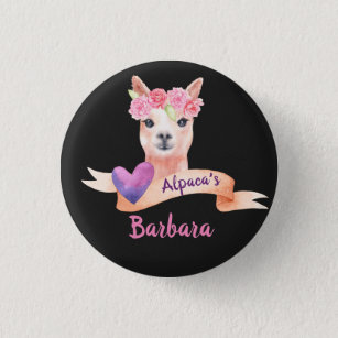 Love Alpaca's Custom Button