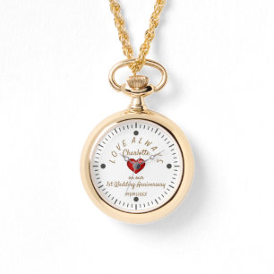 Love Always 1st Wedding Anniversary Keepsake Watch