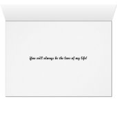 Love Always for the departed Cards (Inside Horizontal (Bottom))