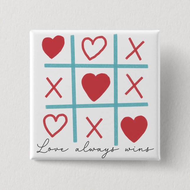 Love Always Wins Button (Front)