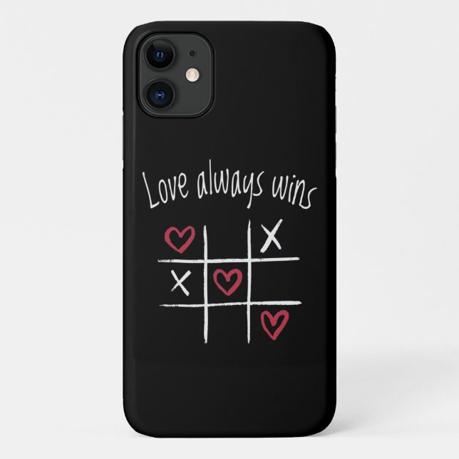 Love always wins Case-Mate iPhone case (Back)