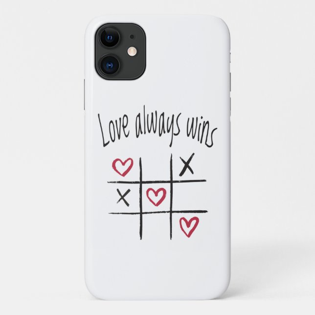Love always wins Case-Mate iPhone case (Back)