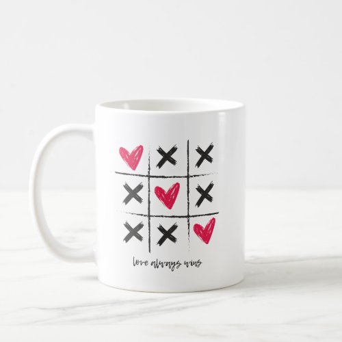 Love always wins coffee mug