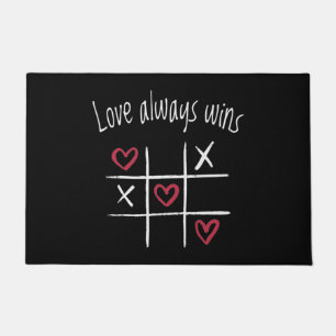 Love always wins doormat