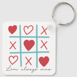 Love Always Wins Keychain