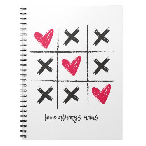 Love always wins notebook