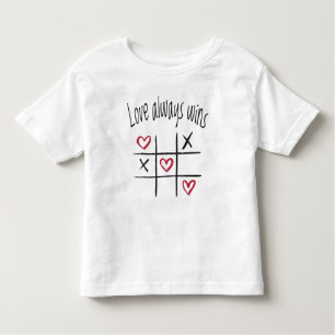 Love always wins toddler t-shirt