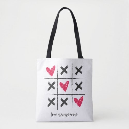 Love always wins tote bag
