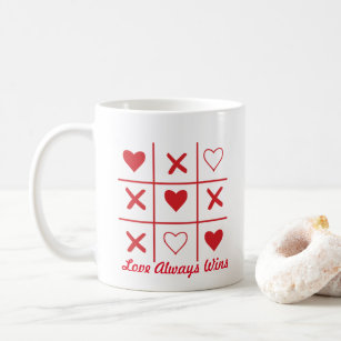 Love Always Wins Valentin's day T-Shirt Coffee Mug