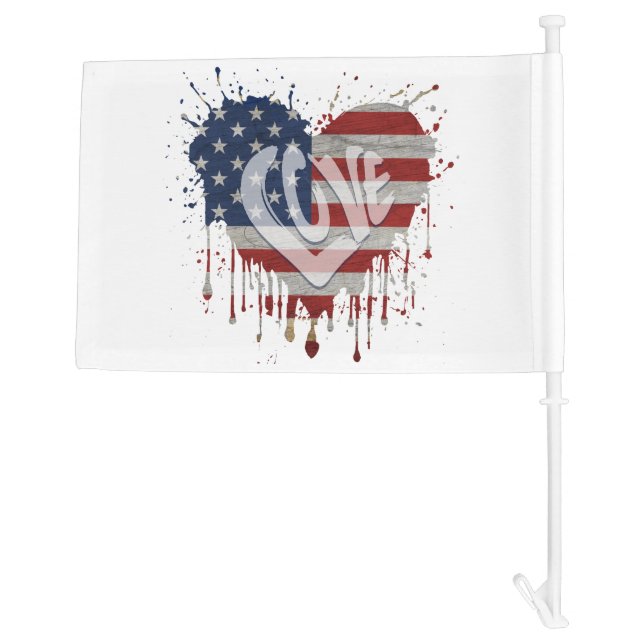 Love American Flag (Back)
