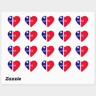 Love AMERICAN STYLE Heart Sticker