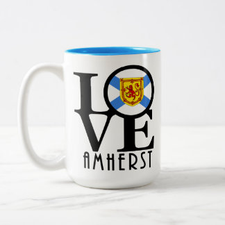 LOVE Amherst NS 15oz Two-Tone Coffee Mug