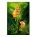 Love Among The Bananas Art Poster/Print Poster