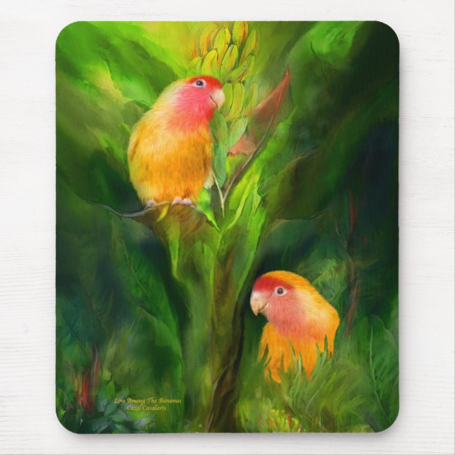 Love Among The Bananas Mousepad (Front)