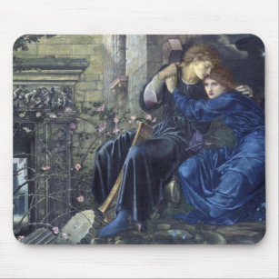 Love Among the Ruins (by Edward Burne-Jones) Mouse Pad