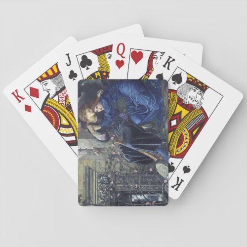 Love Among the Ruins by Edward Burne_Jones Poker Cards