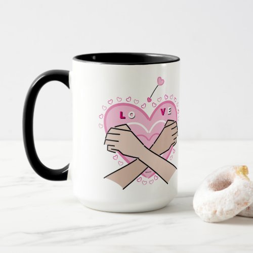 LoVe AmOr in Sign Language Mug