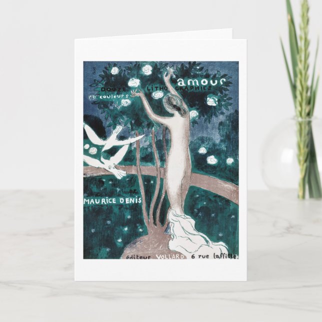 Love (Amour), Maurice Denis Card (Front)