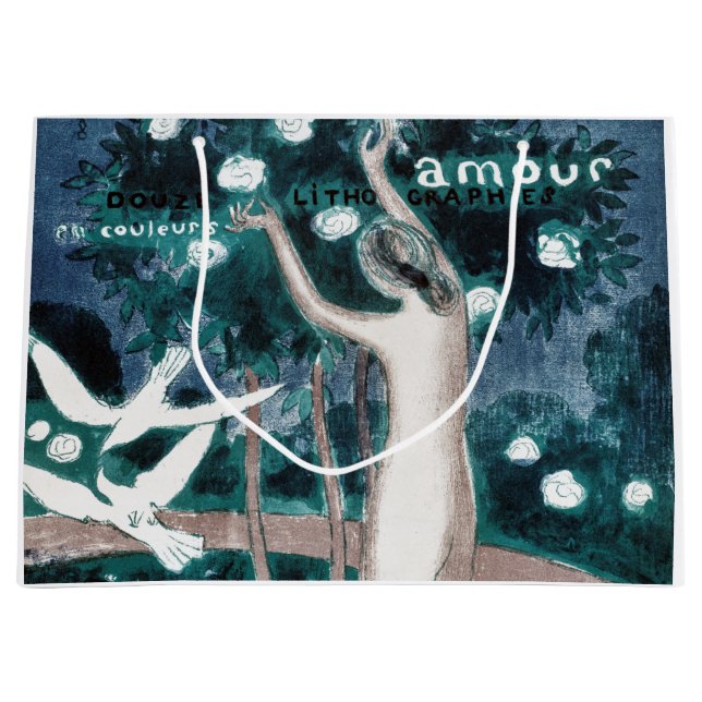 Love (Amour), Maurice Denis Large Gift Bag (Front)